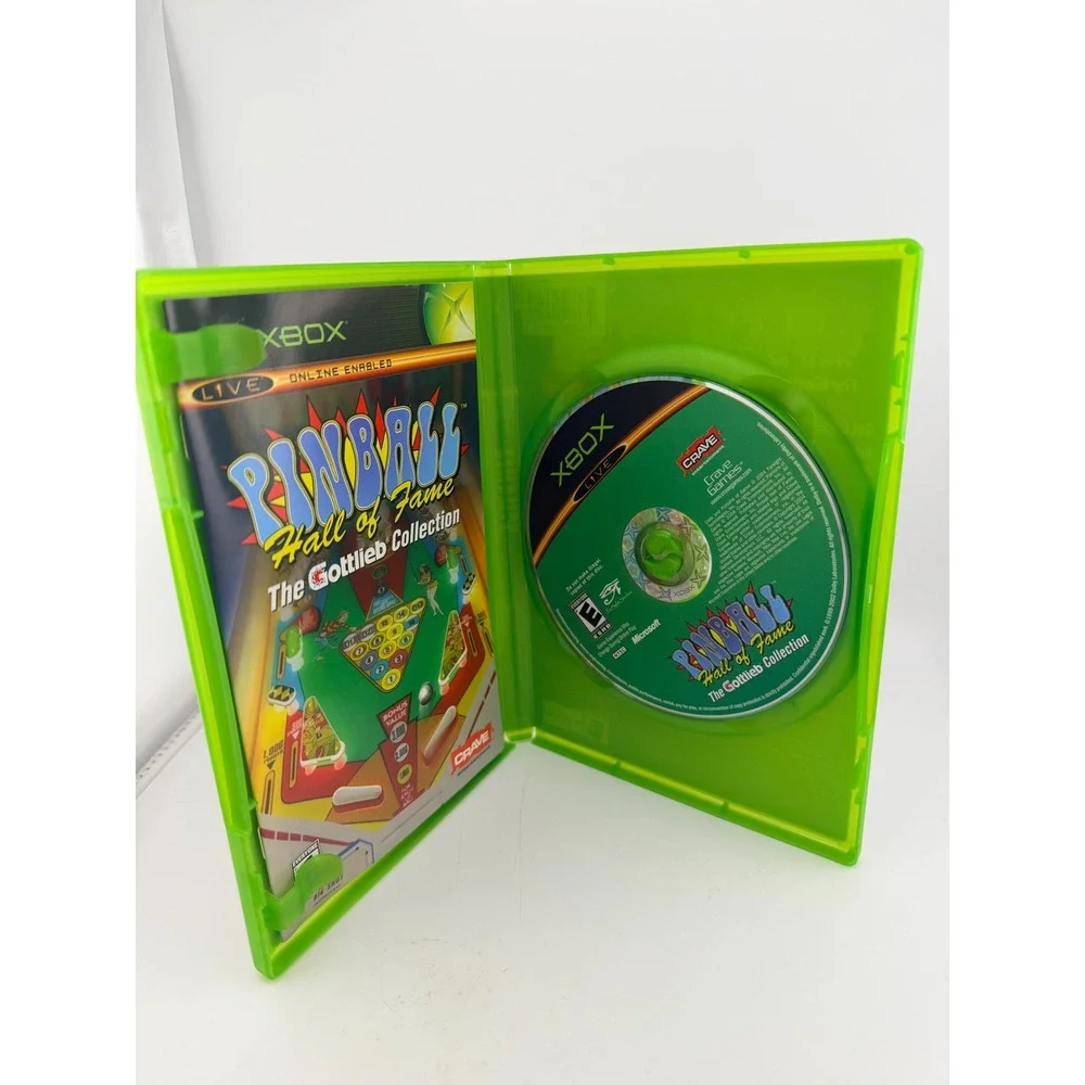 Pinball‎ Hall of Fame The Gottlieb Collection Microsoft Xbox 2004 CIB Complete